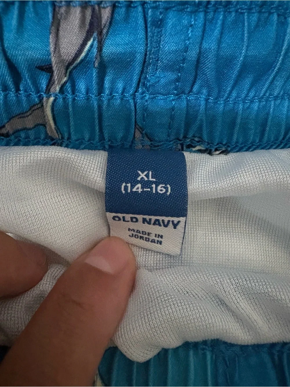 Old Navy bright blue